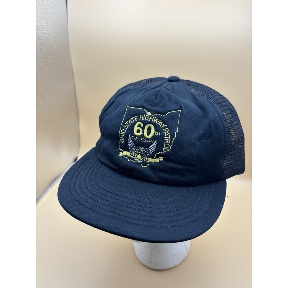 OHIO STATE HIGHWAY PATROL hat vintage adjustable cap 60th Anniversary